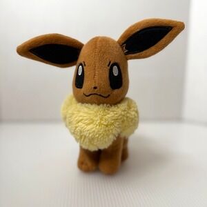 Pokemon Tomy Eevee Evolutions 8" Plush Character Stuffed Animal Vintage
